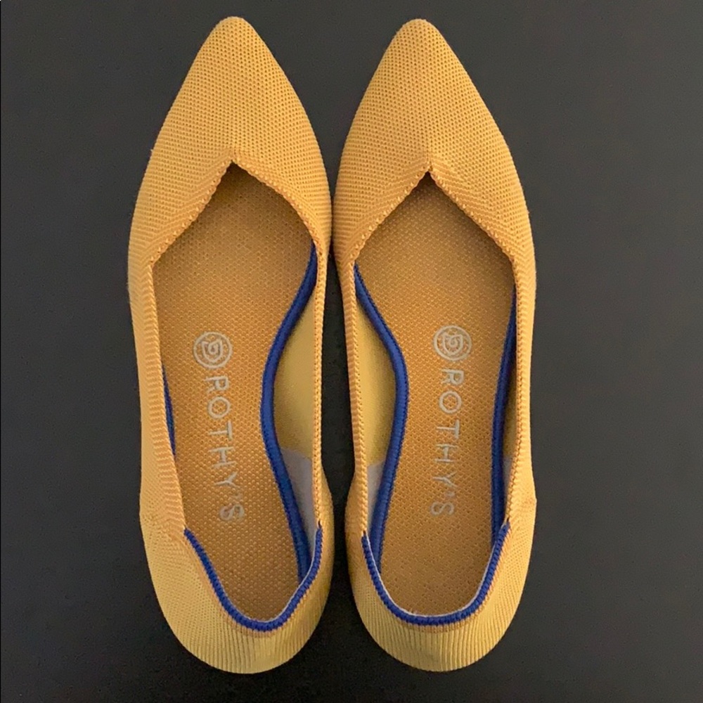 Rothys marigold flats